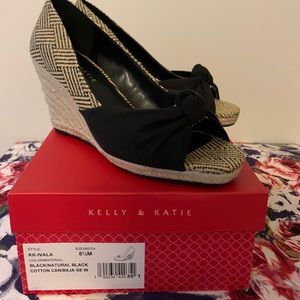 Peep Toe Wedges - Brand New Never Worn